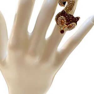 Brown Fox Bling Ring. Sz 6